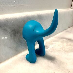 IKEA Bastis Blue Dog Tail Wall Hanger Hooks Hat Coat Leash Keys